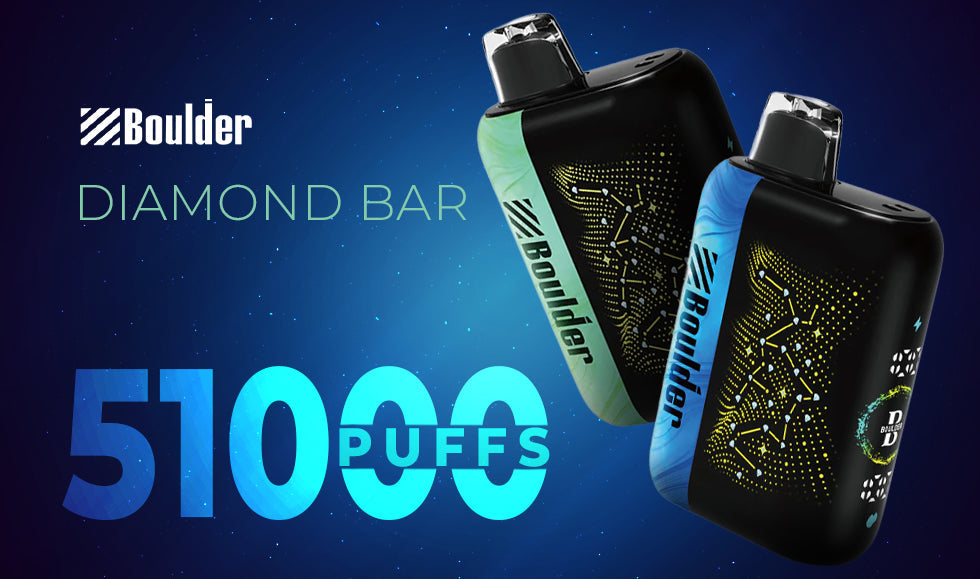 Boulder Diamond Bar 51K Disposable Review - Vape Juice Depot