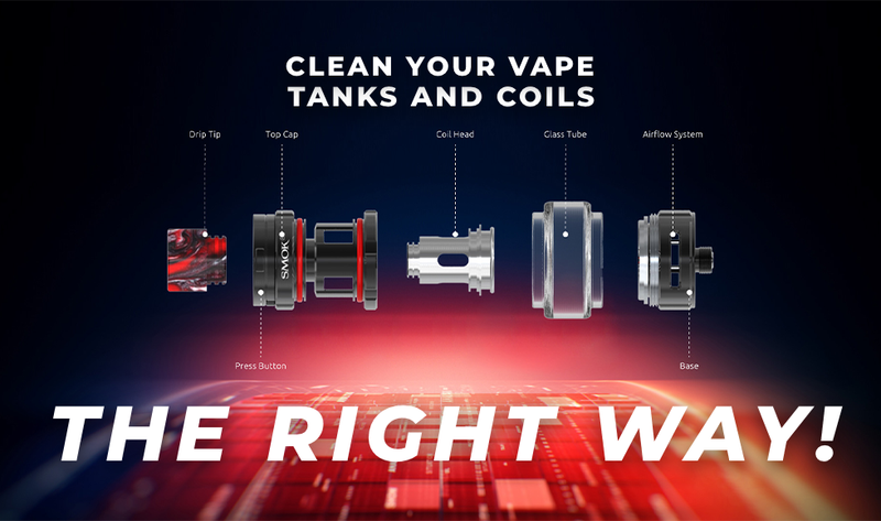 Clean Your Vape Tanks and Coils the Right Way