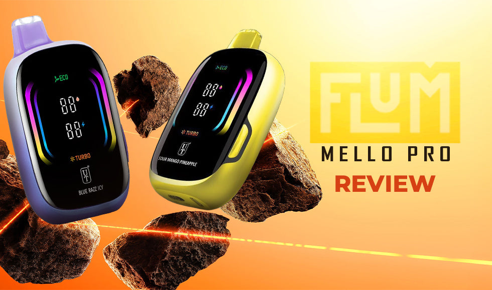 Flum UT Mello Pro 50K: Bold Flavor, Big Clouds – Our Full Review - Vape Juice Depot