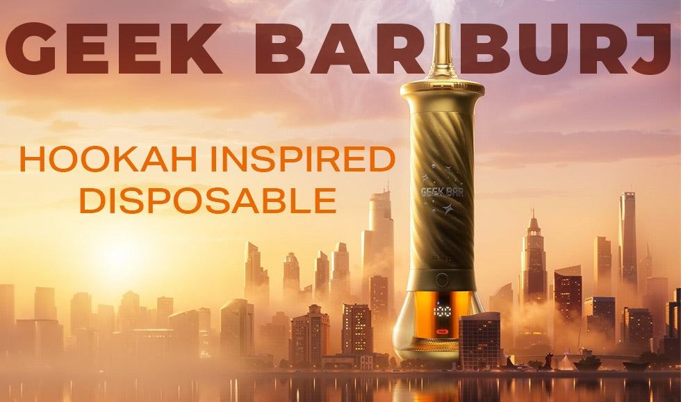 Geek Bar Burj: Hookah inspired disposable - Vape Juice Depot