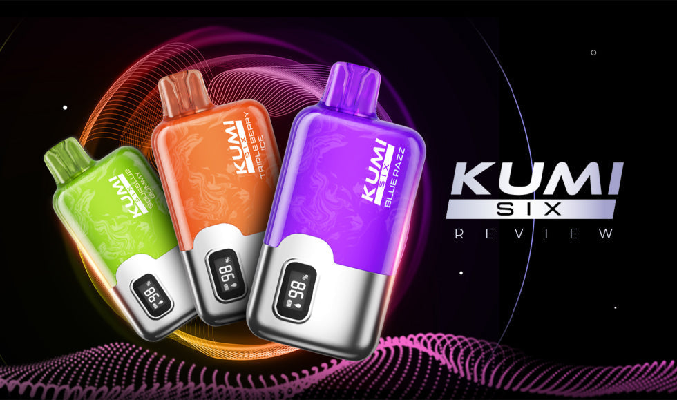 Kumi Six Vape Review: Performance & No Nicotine Options - Vape Juice Depot