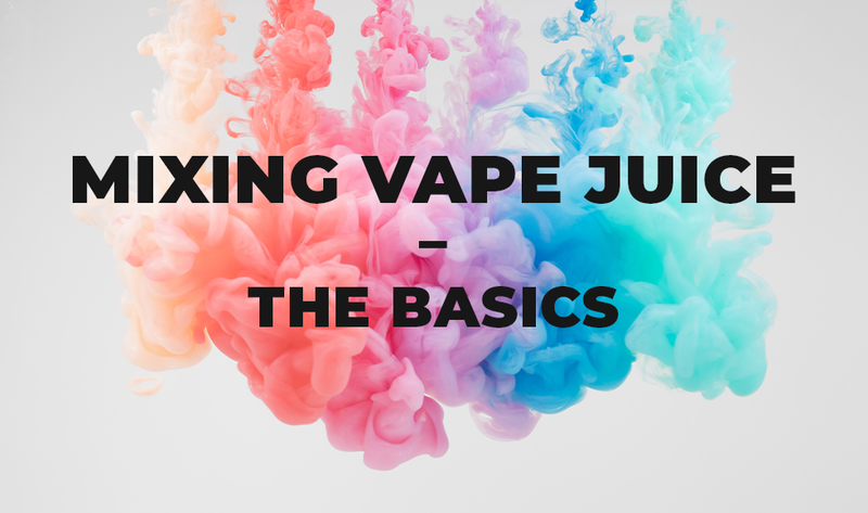 Mixing Vape Juice – The Basics