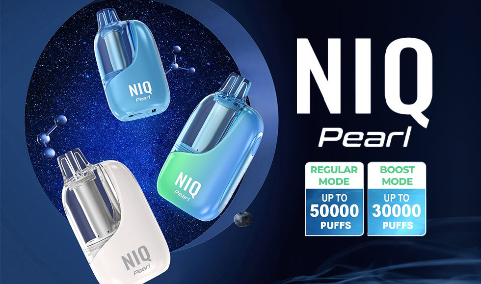 NIQ Pearl Vape Review: Regular vs Boost Mode - Vape Juice Depot