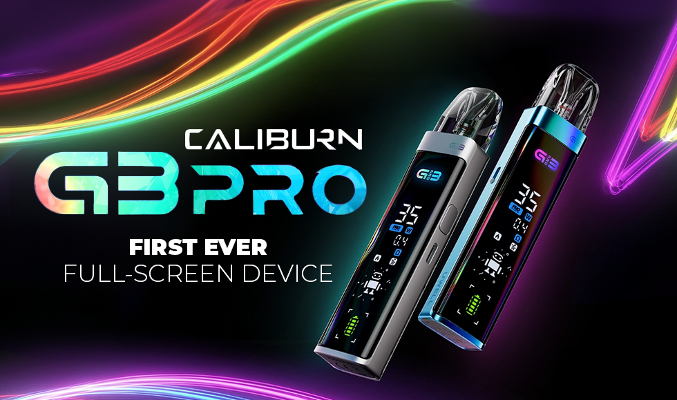 UWELL Caliburn G3 Pro Launch Announcement UWELL Caliburn G3 Pro Launch Announcement