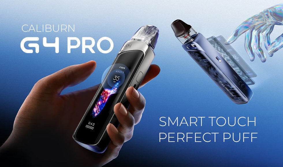 Uwell Caliburn G4 Pro Review - A Smart Touchscreen Pod System - Vape Juice Depot