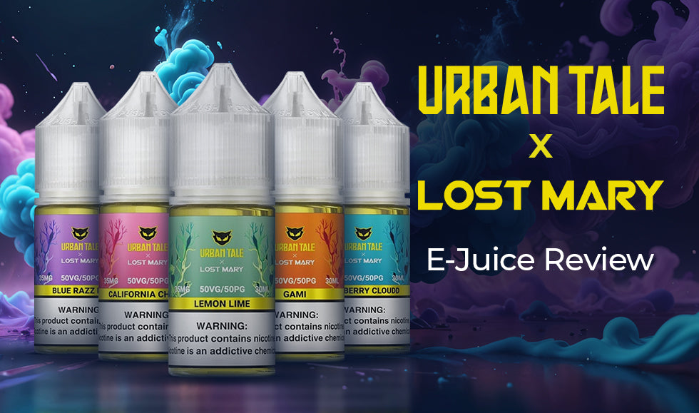 elf bar vape uk Urban Tale x Lost Mary Salts: Flavor List & Review