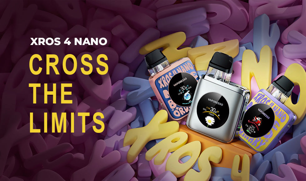 XROS 4 NANO by Vaporesso: Compact Pod with Airflow Control XROS 4 NANO by Vaporesso: Compact Pod with Airflow Control