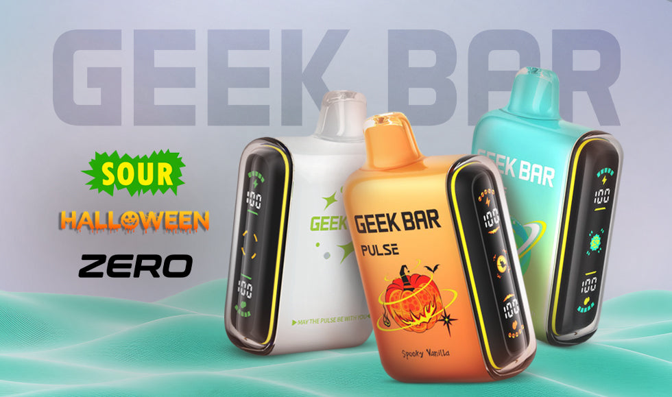 Geek Bars Latest Pulse 15K Editions: Halloween, Zero & Sour