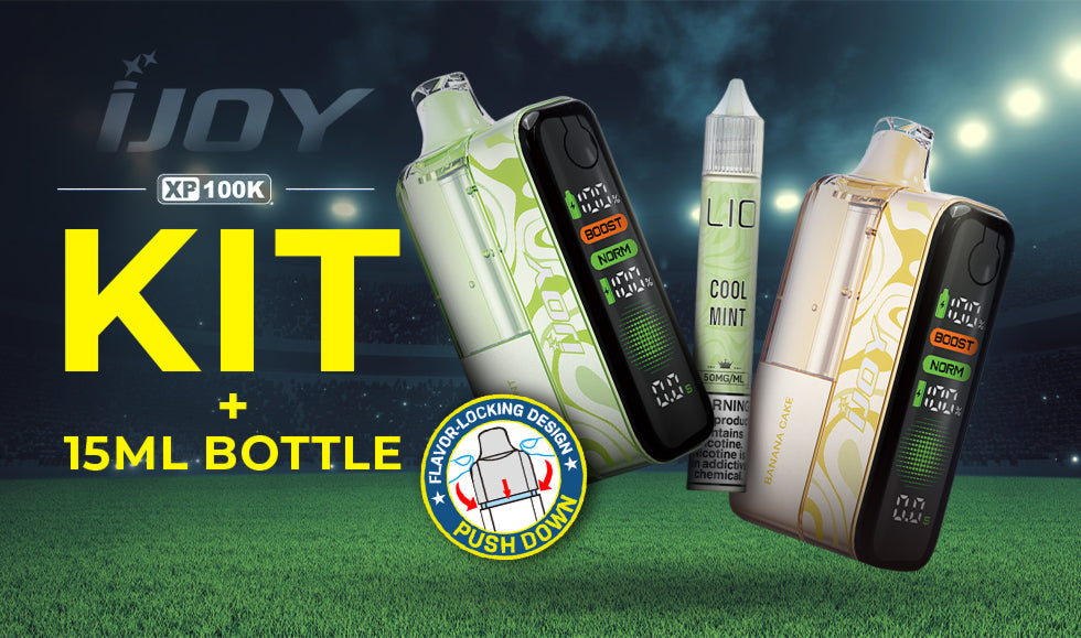 iJoy XP100K Disposable Kit Review: 100K Puffs Explained - Vape Juice Depot