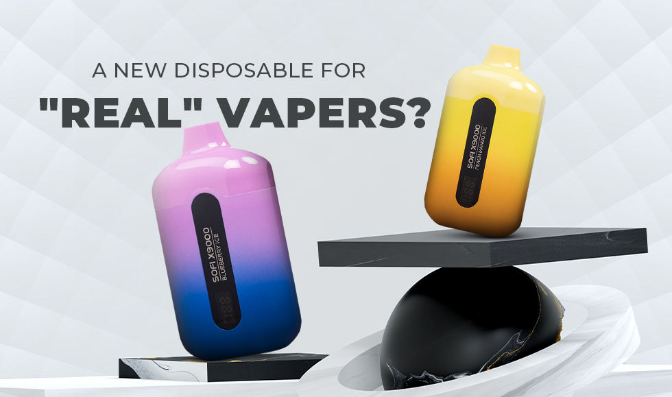 SOFI X9000 Disposable Vape Review: 9000 Puffs, Screen, USB-C