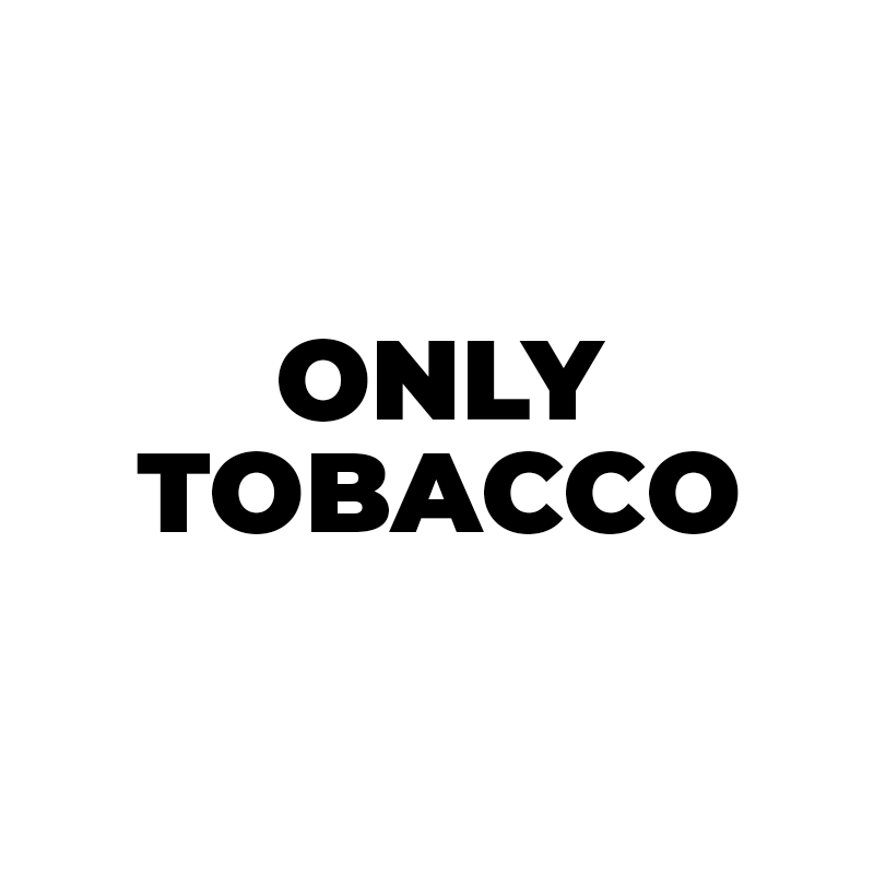 tobacco use only Unflavored & Tobacco Products