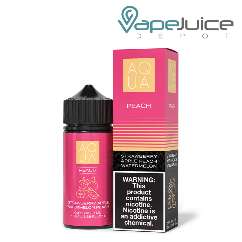 Pure Peach AQUA eLiquid $10.98 Pure Peach AQUA eLiquid $10.98