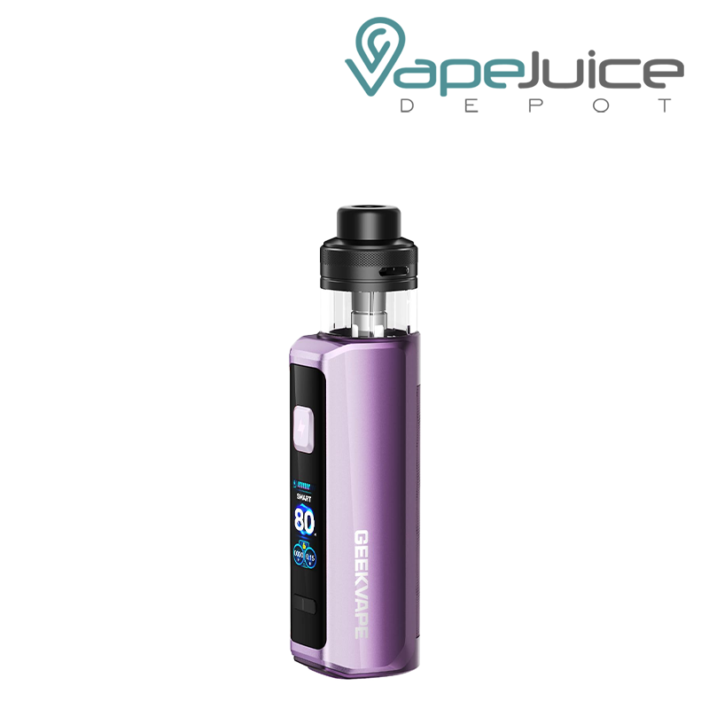 Iris Purple GeekVape Aegis Force Pod Kit with adjustable button - Vape Juice Depot