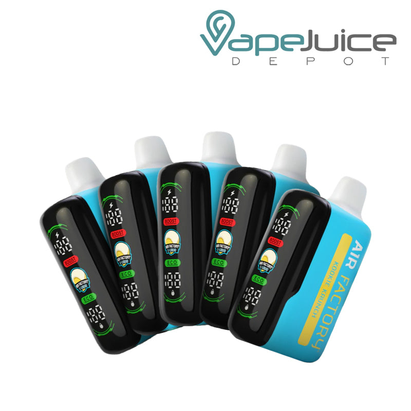 Air Factory 20K 5 Pack Bundle Kookie Krunch - Vape Juice Depot