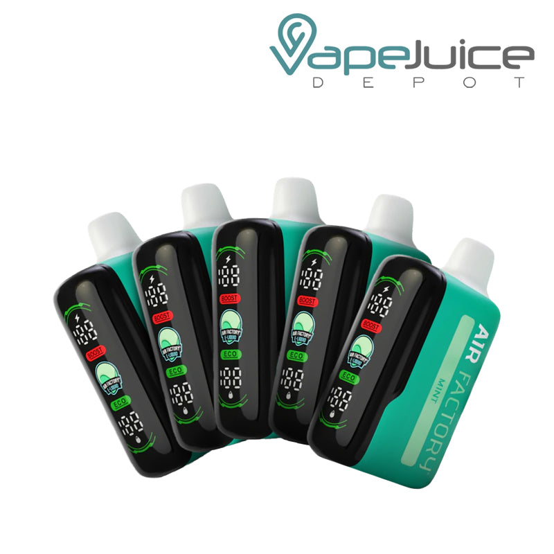 Air Factory 20K 5 Pack Bundle Mint - Vape Juice Depot