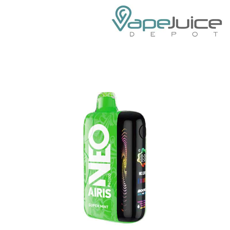 A Super Mint Airis Neo P40000 Disposable with Full HD screen - Vape Juice Depot