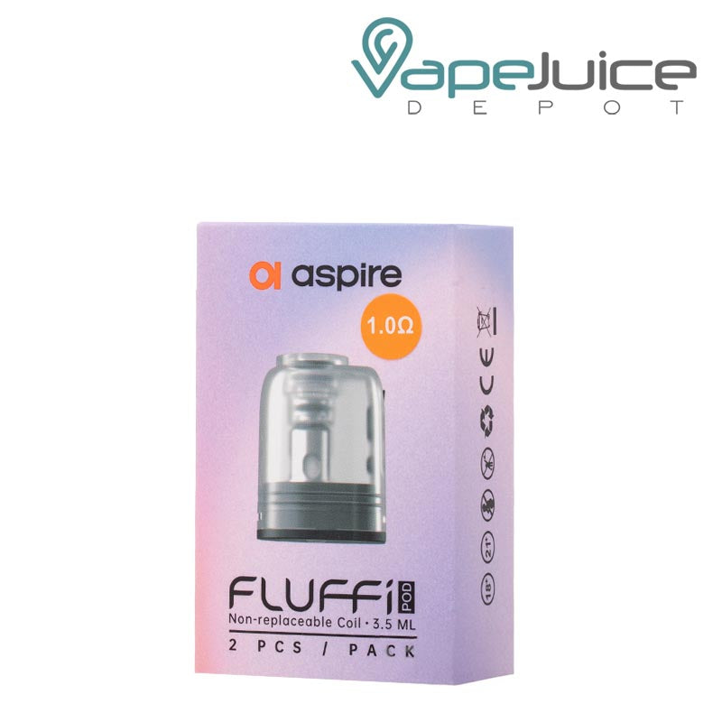 1.0ohm Aspire Fluffi Replacement Pod Cartridge - Vape Juice Depot