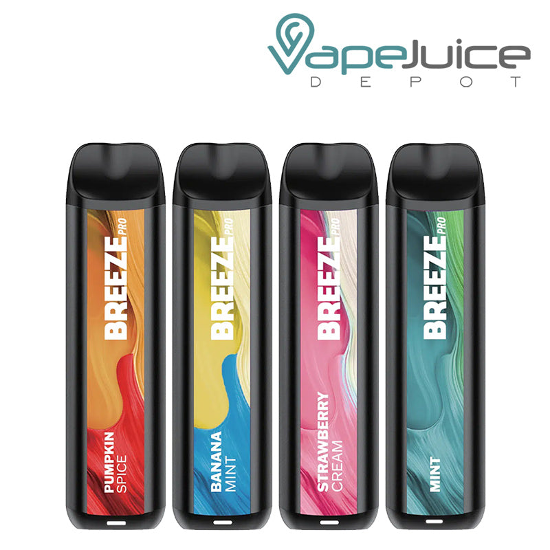 Breeze smoke pro edition 5% disposable device 6ml (2000 puffs) - display of  10ct