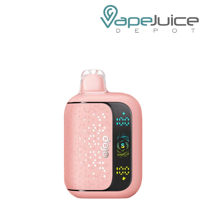 A Georgian Peach Dojo Sphere S disposable with a LED screen - Vape Juice Depot