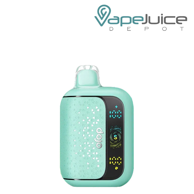 A Miami Mint Dojo Sphere S disposable with a LED screen - Vape Juice Depot