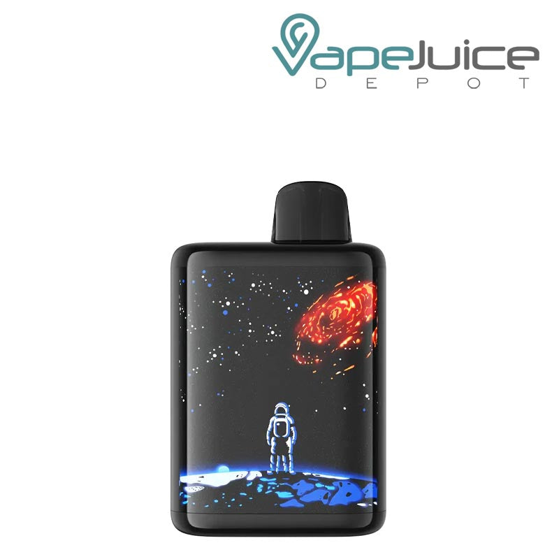 Back Side of Dojo Sphere X 40K Disposable with 360° Surround Screen - Vape Juice Depot