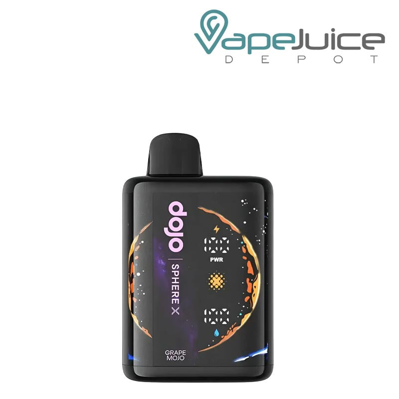 Grape Mojo Dojo Sphere X 40K Disposable with 360° Surround Screen - Vape Juice Depot