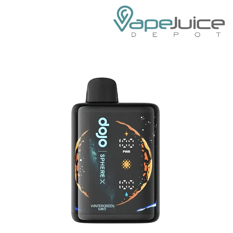Wintergreen Mint Dojo Sphere X 40K Disposable with 360° Surround Screen - Vape Juice Depot