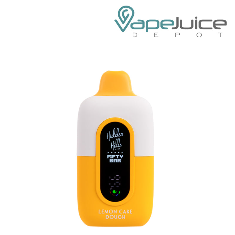 Lemon Cafe Dough Fifty Bar 20K Hidden Hills Disposable with Digital Screen - Vape Juice Depot
