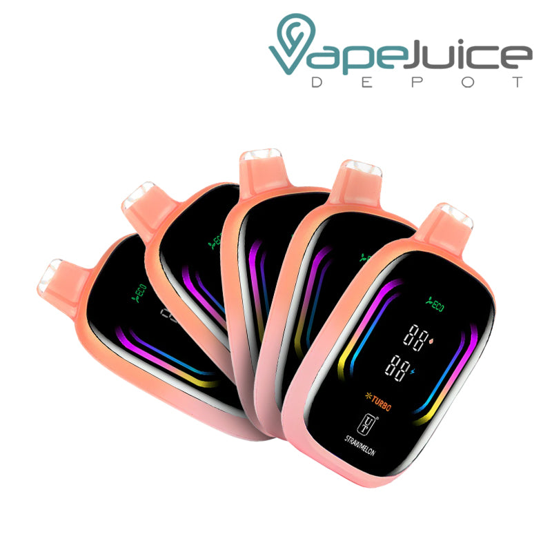 Float UT Mello Pro 50K 5 Pack Bundle Strawmelon - Vape Juice Depot