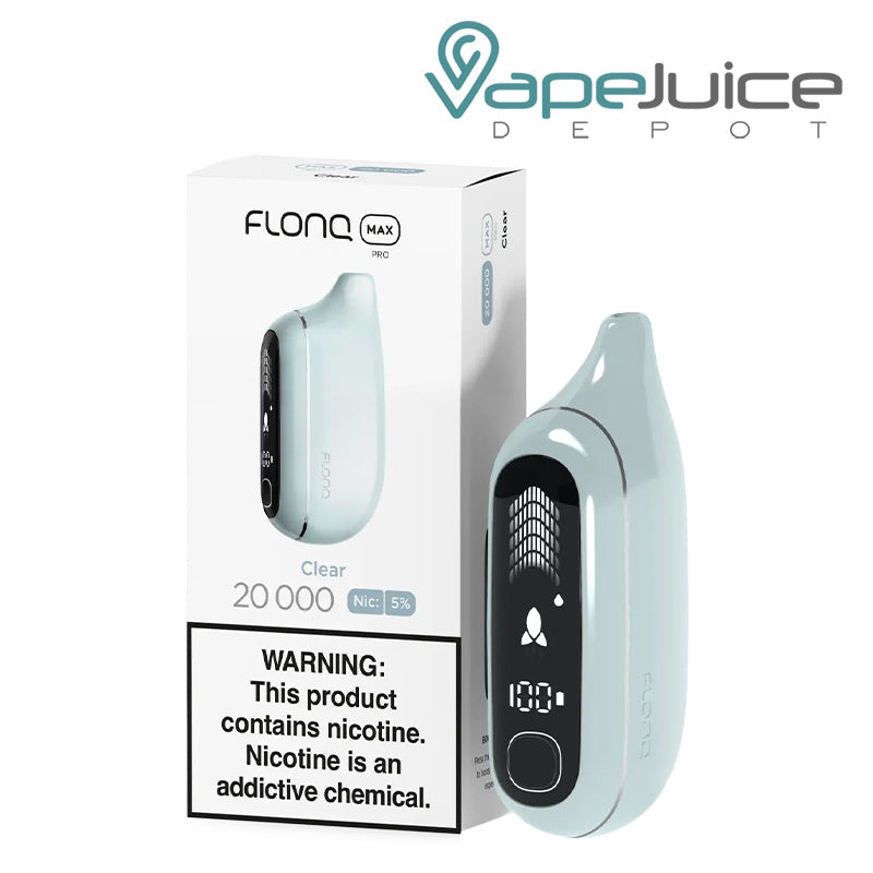 Flonq Max Pro 20000 Clear Disposable $13.98 Flonq Max Pro 20000 Clear Disposable $13.98