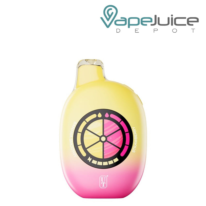 Banana Smoothy / Strawberry Flum UT 50000 Disposable with display screen - Vape Juice Depot