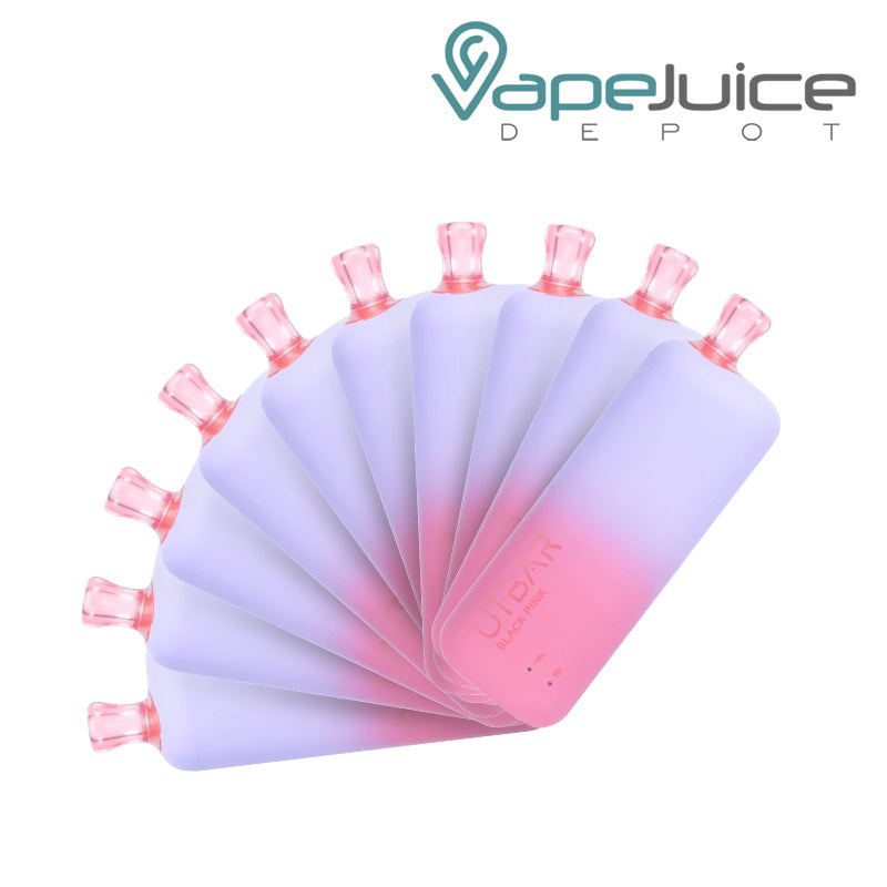 Black Pink Flum UT Bar 6000 10-Pack Bundle - Vape Juice Depot