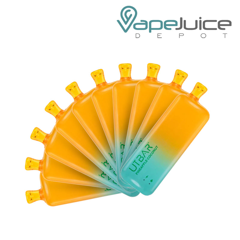 Pineapple Coconut Flum UT Bar 6000 10-Pack Bundle - Vape Juice Depot