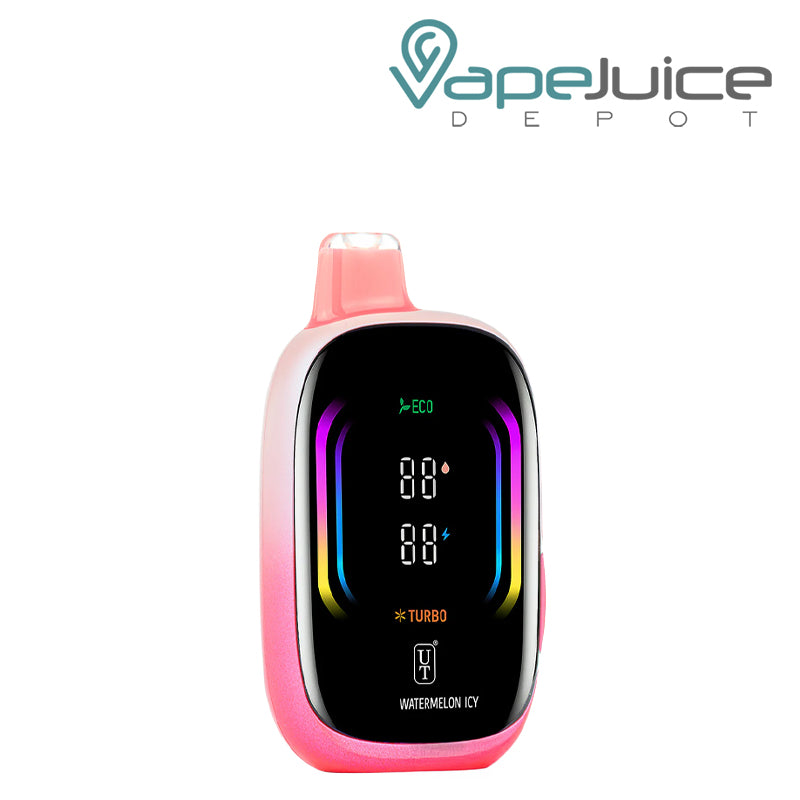 Watermelon Icy Flum UT Mello Pro 50K Disposable with display full screen - Vape Juice Depot