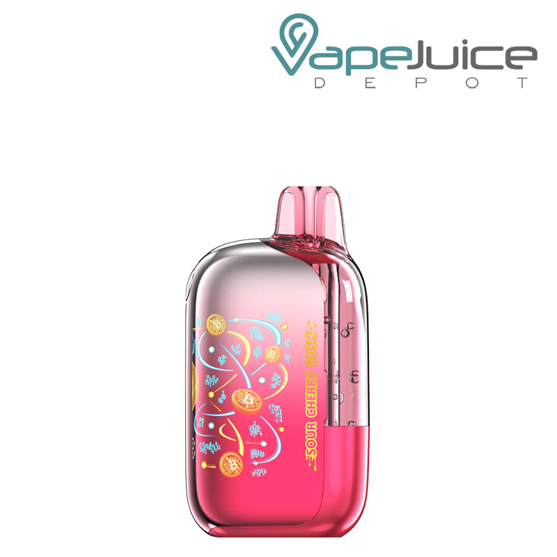 A Sour Cherry Gush Foger Bit 35K Disposable Vape - Vape Juice Depot