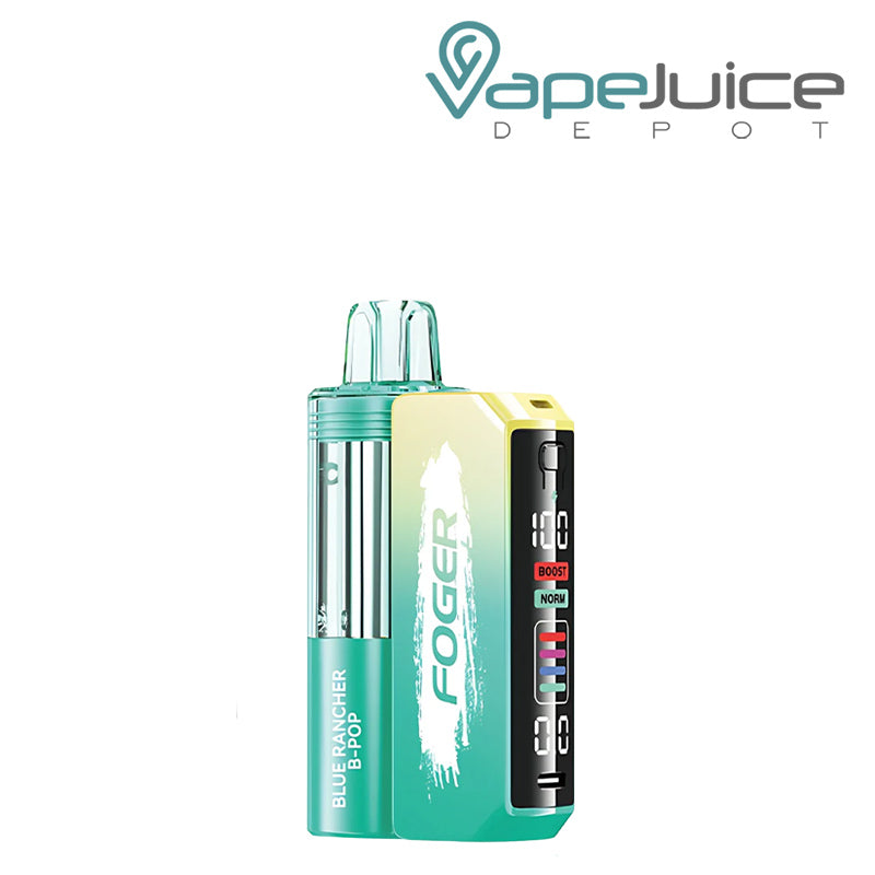 Blue Rancher B-Pop Foger Switch Pro Disposable Vape Kit with smart screen display - Vape Juice Depot