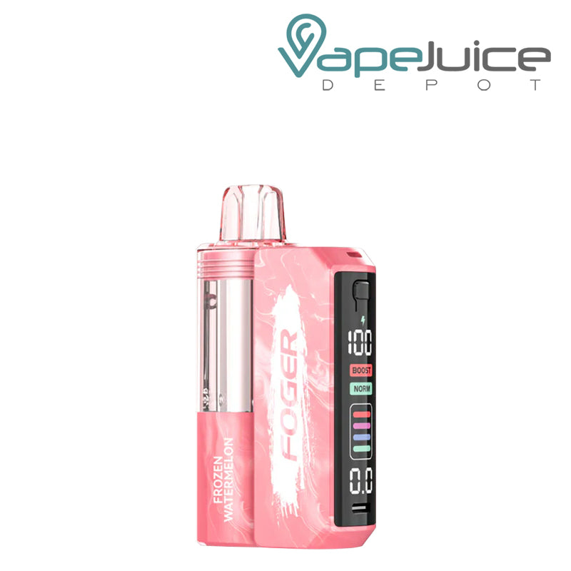Frozen Watermelon Foger Switch Pro Disposable Vape Kit with smart screen display - Vape Juice Depot