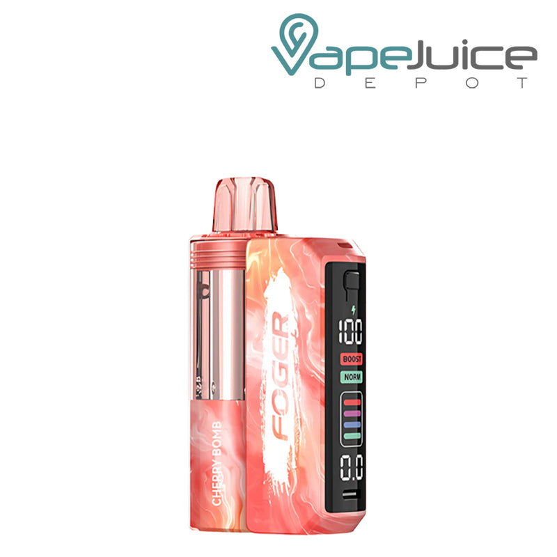 Cherry Bomb Foger Switch Pro Disposable Vape Kit with smart display screen – Vape Juice Depot