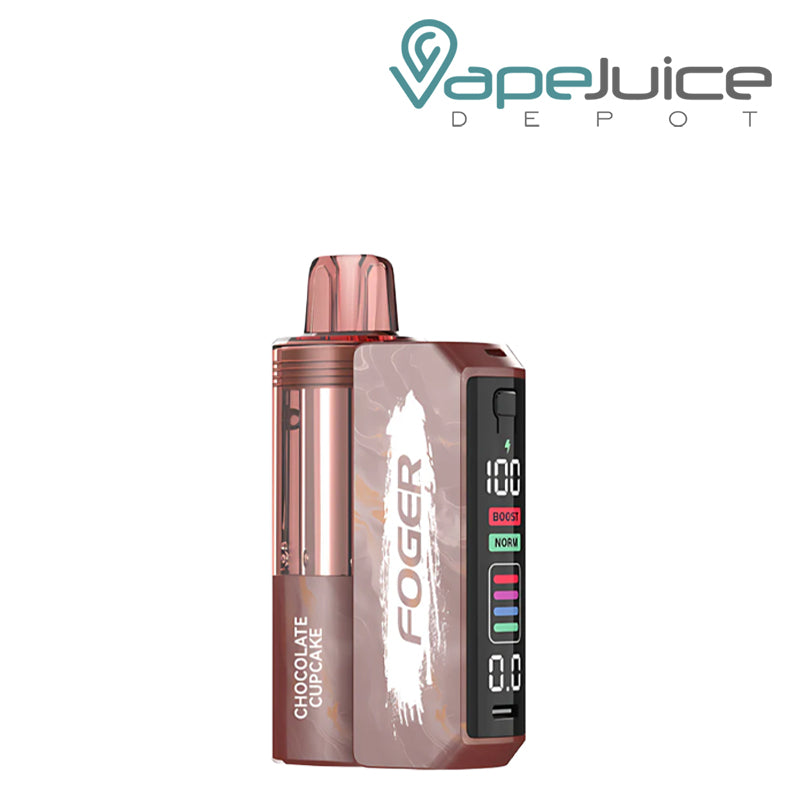Chocolate Cupcake Foger Switch Pro Disposable Vape Kit with smart display screen – Vape Juice Depot