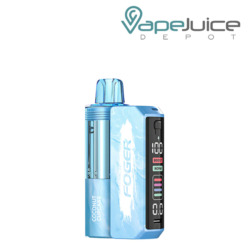 Coconut Cupcake Foger Switch Pro Disposable Vape Kit with smart display screen – Vape Juice Depot