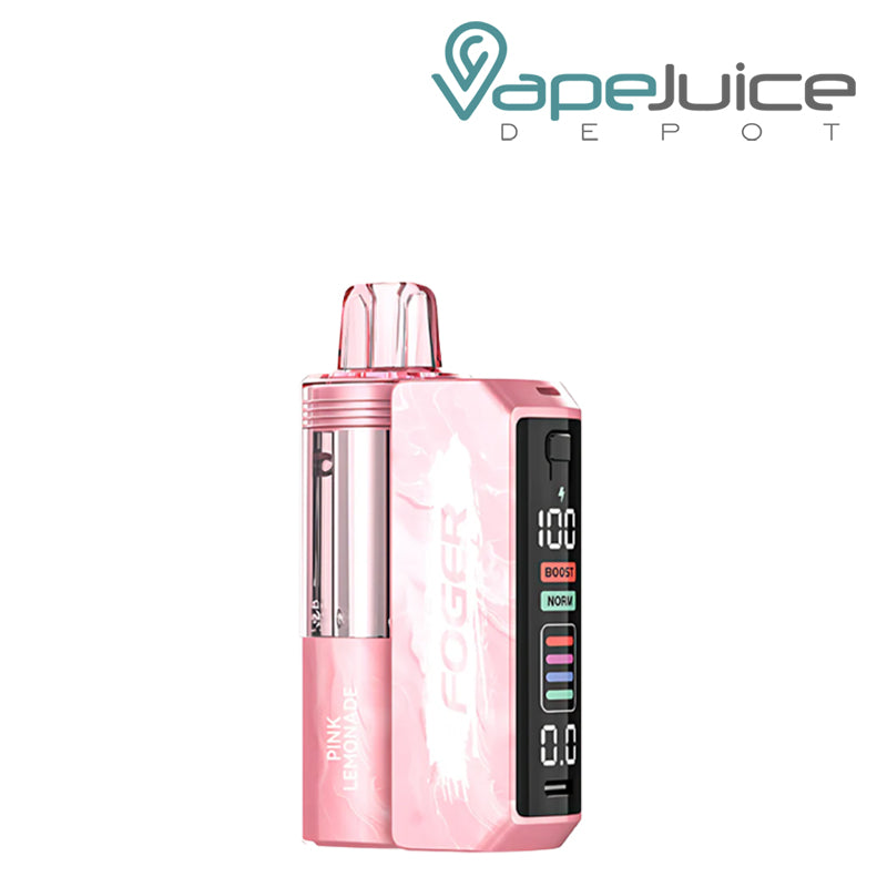 Pink Lemonade Foger Switch Pro Disposable Vape Kit with smart display screen – Vape Juice Depot