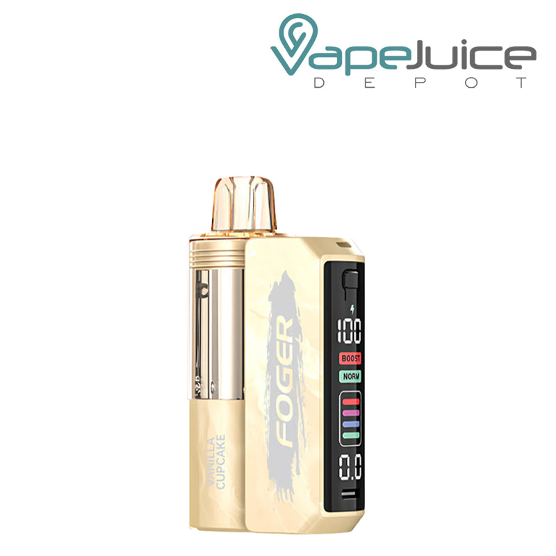 Vanilla Cupcake Foger Switch Pro Disposable Vape Kit with smart display screen – Vape Juice Depot