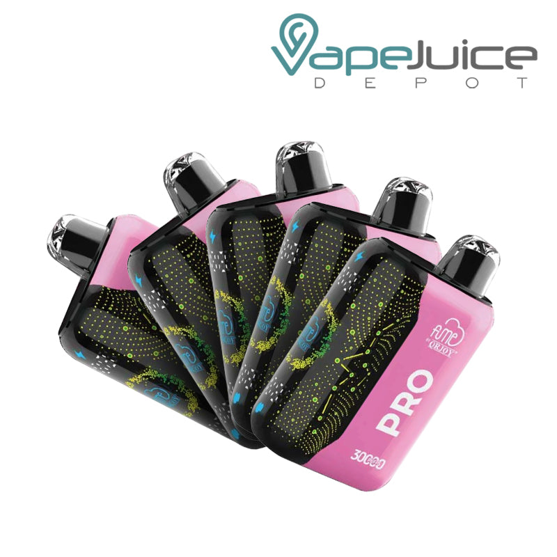 Fume Pro 30K 5 Pack Bundle Strawberry Banana - Vape Juice Depot