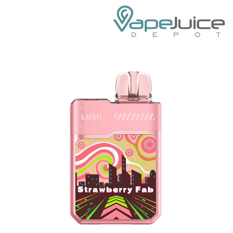Strawberry Fab Geek Bar Digiflavor Lush 20K Disposable - Vape Juice Depot