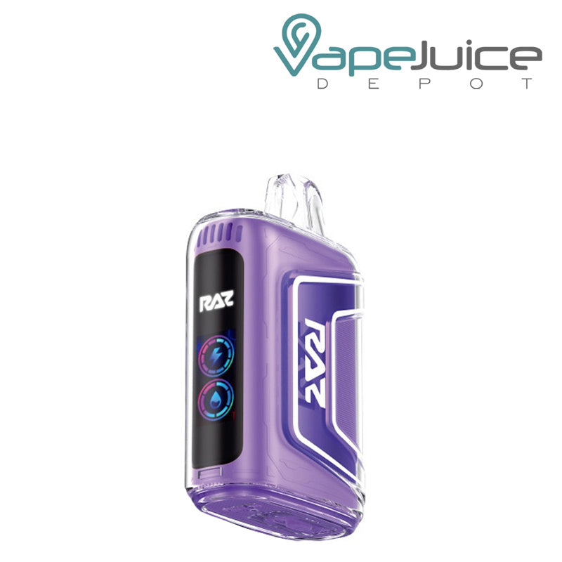 Grape Ice Geek Vape RAZ TN9000 Disposable  and a 0.96″ HD Display Screen with eLiquid/ Battery Indicators - Vape Juice Depot