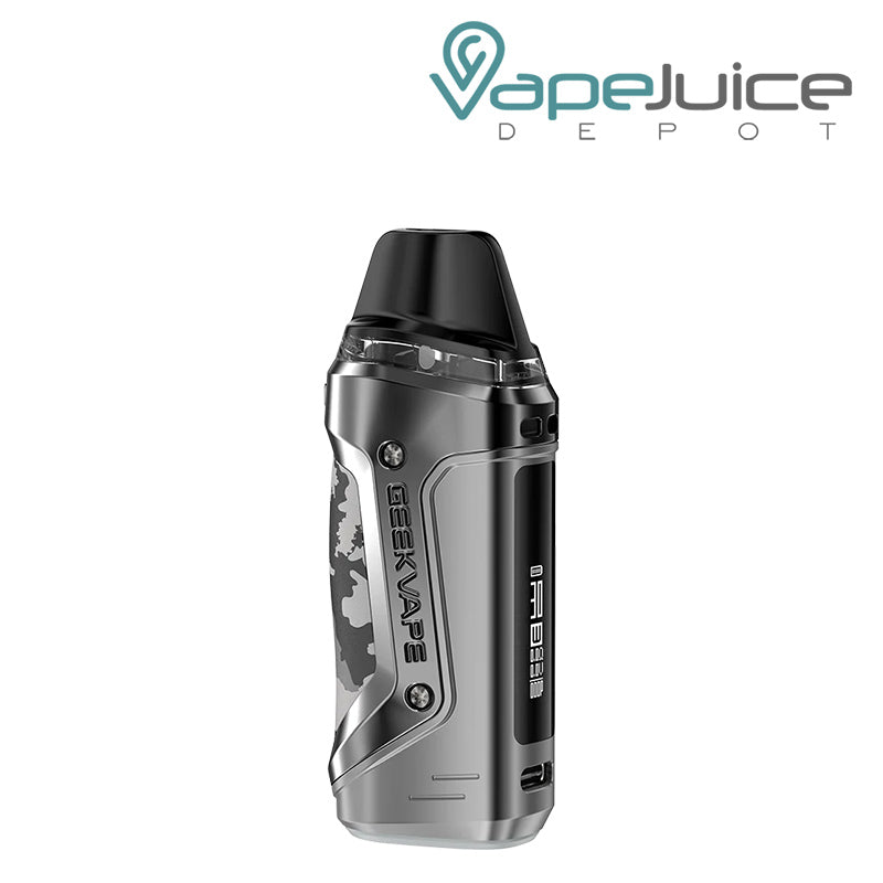 Moon Grey GeekVape AN2 Pod System Kit with display screen on the side - Vape Juice Depot
