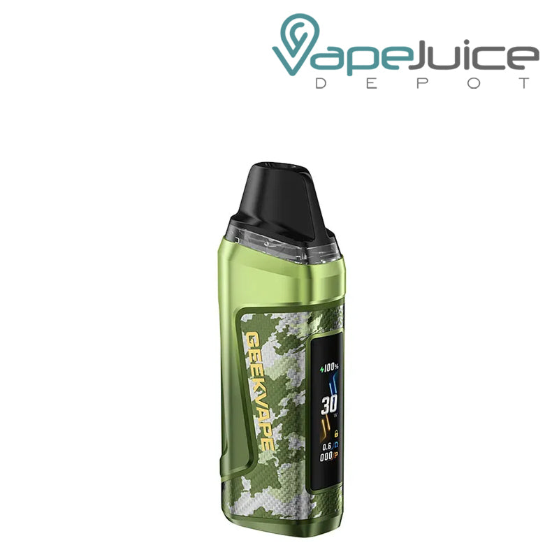 A Jungle Green GeekVape Aegis Nano 3 Pod System Kit - Vape Juice Depot