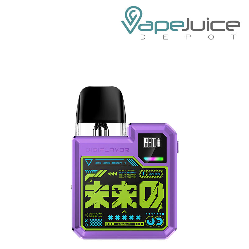 Future Purple GeekVape Digi Q Pod Kit with HD OLED Display RGB Light - Vape Juice Depot