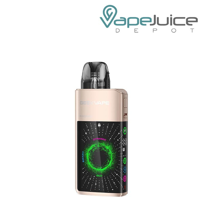 Champagne Gold GeekVape Digi Q Vista Pod Kit with display screen - Vape Juice Depot