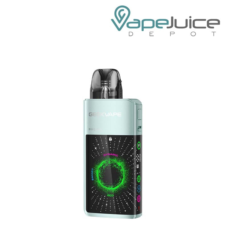Light Jade GeekVape Digi Q Vista Pod Kit with display screen - Vape Juice Depot